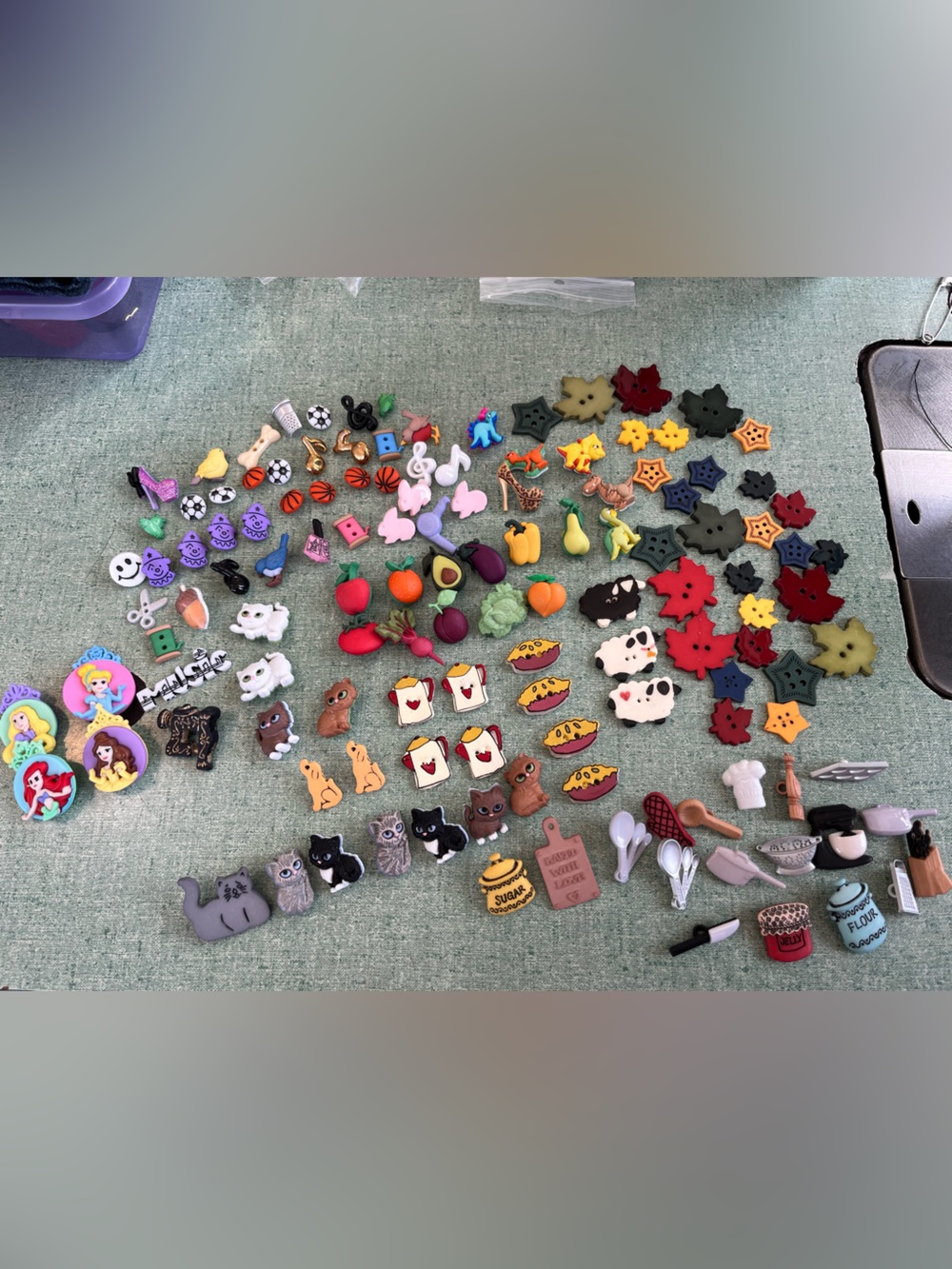 New Assortment of speciality Buttons